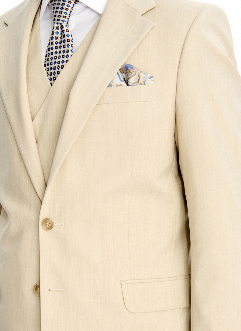 Vyriškas smėlio spalvos švarkas