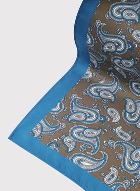 Ruda vyriška kišeninė nosinaitė