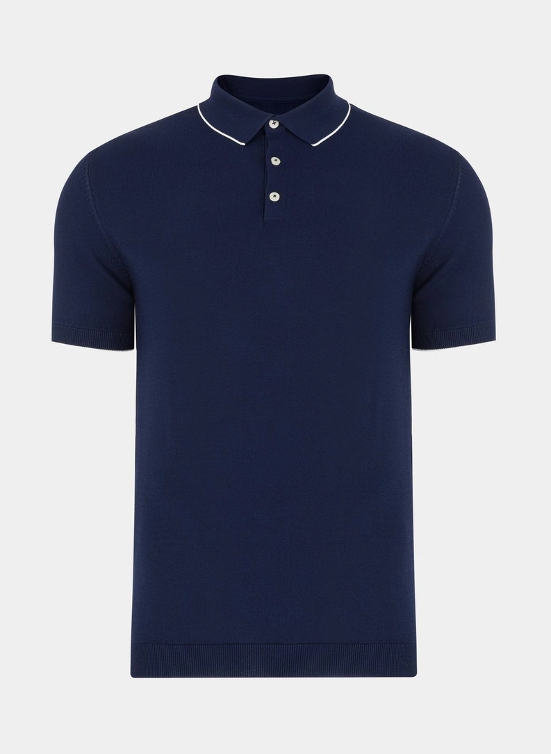 T-shirt polo P21SF-TX-014-G - zdjecie nr 1