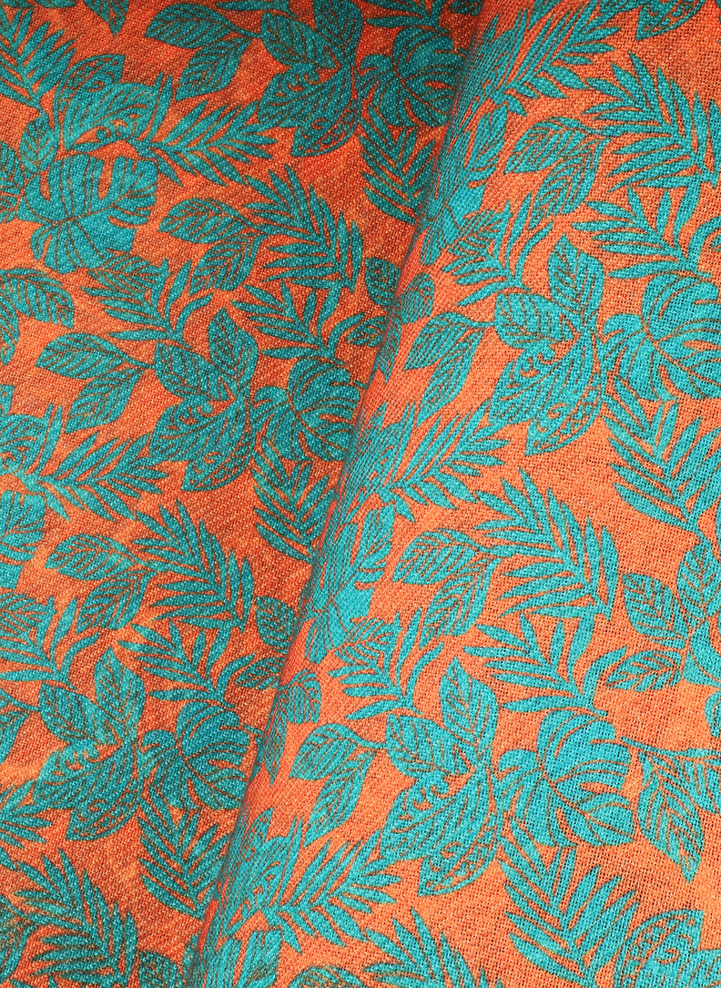 Dvipusė vyriška kišeninė nosinaitė peislio raštu