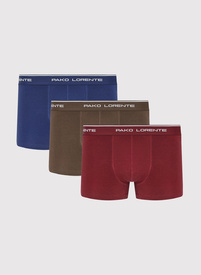 Trijų vyriškų boksikių pakuotė