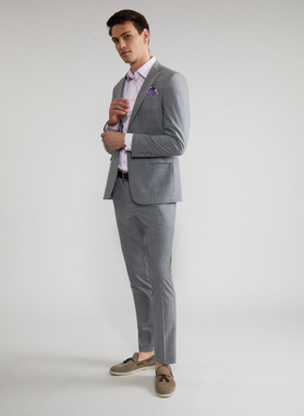 Pilkas kostiuminis švarkas P22SF-3G-009-S-S