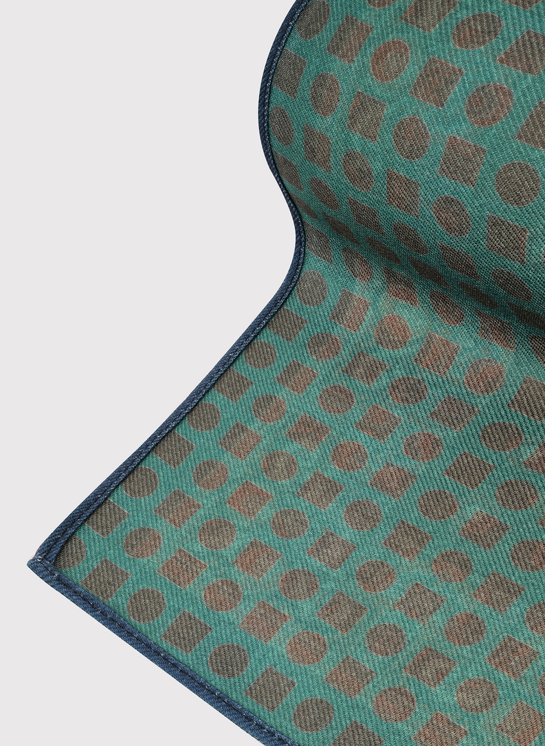 Dvipusė vyriška kišeninė nosinaitė