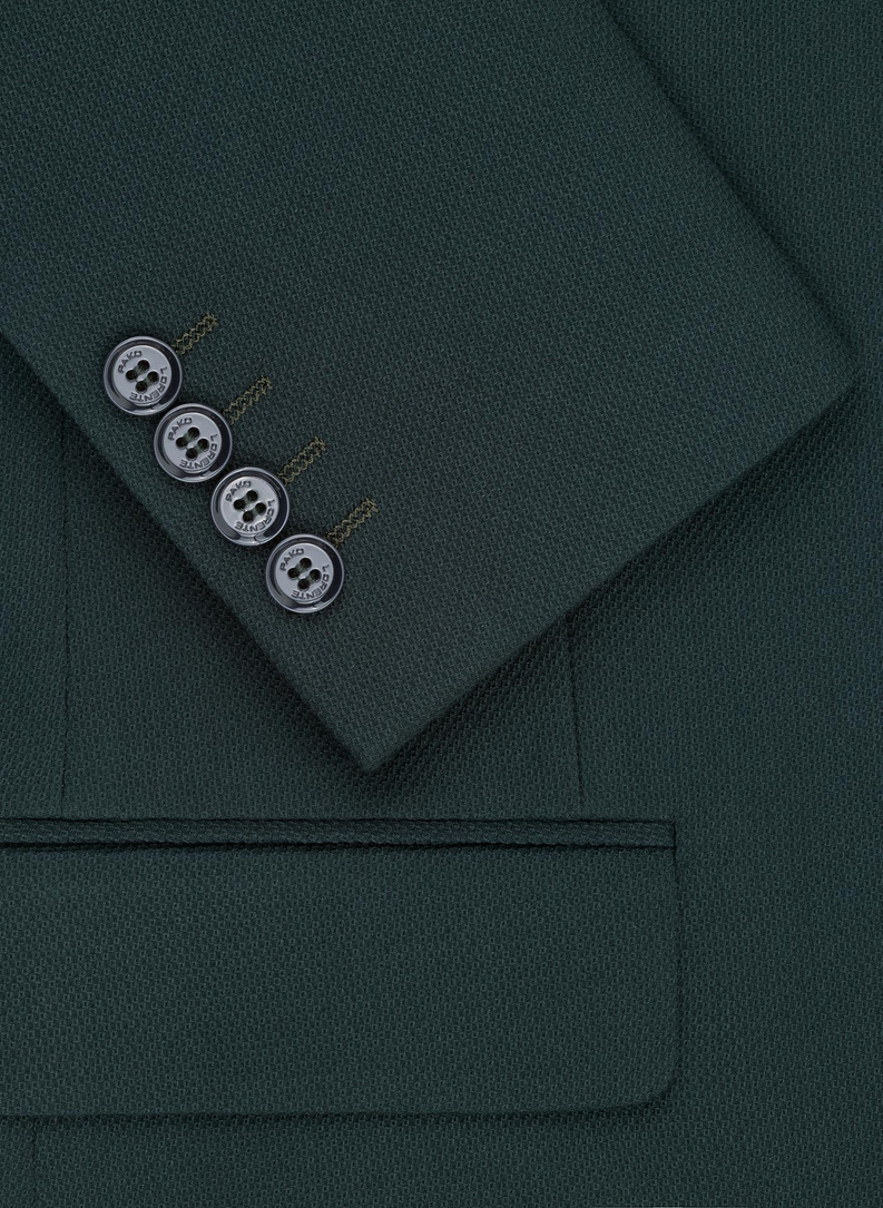 Žalias kostiuminis švarkas