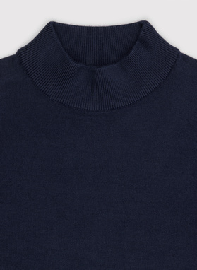 Tamsiai mėlynos spalvos vyriškas pusgolfis