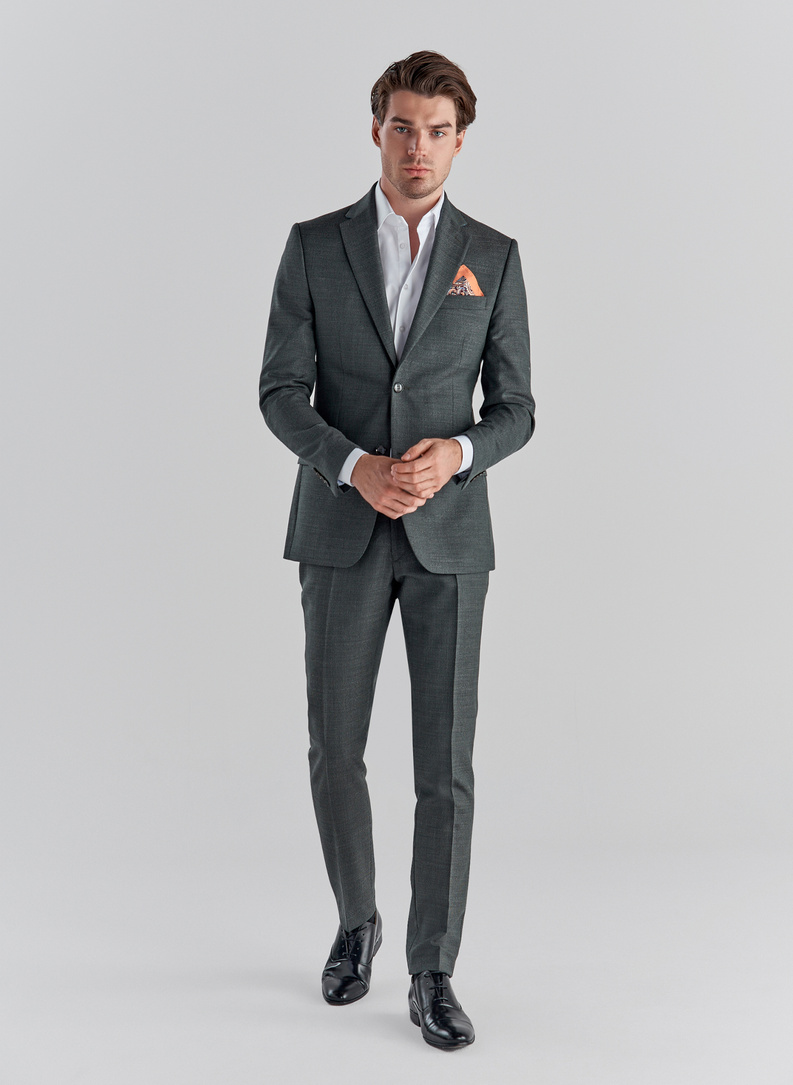 Spodnie męskie garniturowe ETTORE PLM-6G-192-G