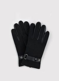 Juodos vyriškos pirštinės