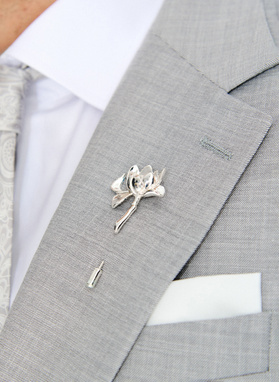 Vyriško švarko segtukas