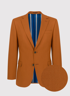 Oranžinis kostiuminis švarkas P22SF-3G-021-P-S