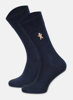 Vyriškų kojinių švenčių raštais komplektas