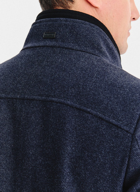 Tamsiai mėlynas vyriškas lietpaltis