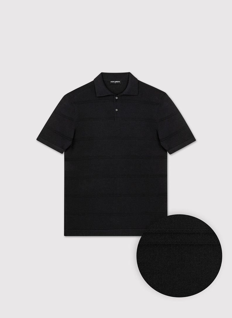 Megztinis polo marškinėliai