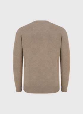 Vyriškas megztinis V apykakle