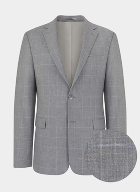 Pilkas kostiuminis švarkas P22SF-3G-009-S-S