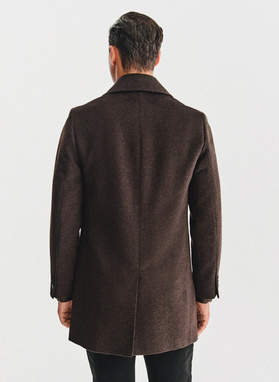 Rudas dvieilis vyriškas lietpaltis