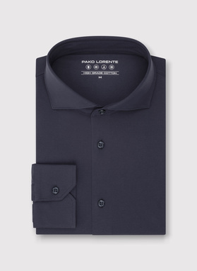 Grafito spalvos trikotažiniai marškiniai