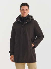 Ruda rudeninė striukė „2in1“