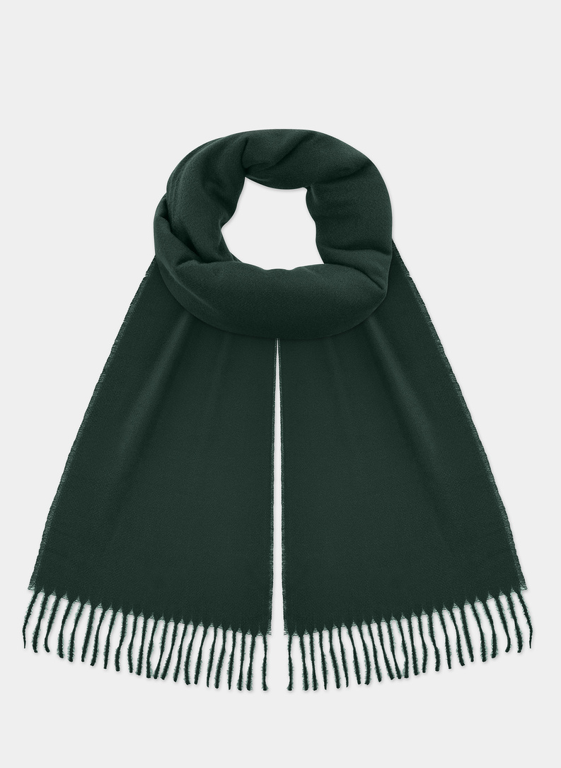 Žalias vyriškas šalikas