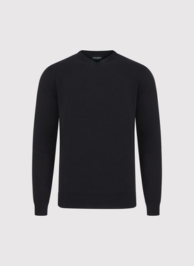 Vyriškas megztinis V apykakle