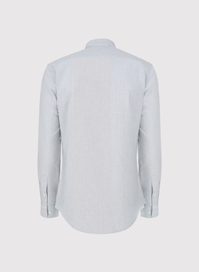 Vyriški marškiniai pilkomis juostelėmis