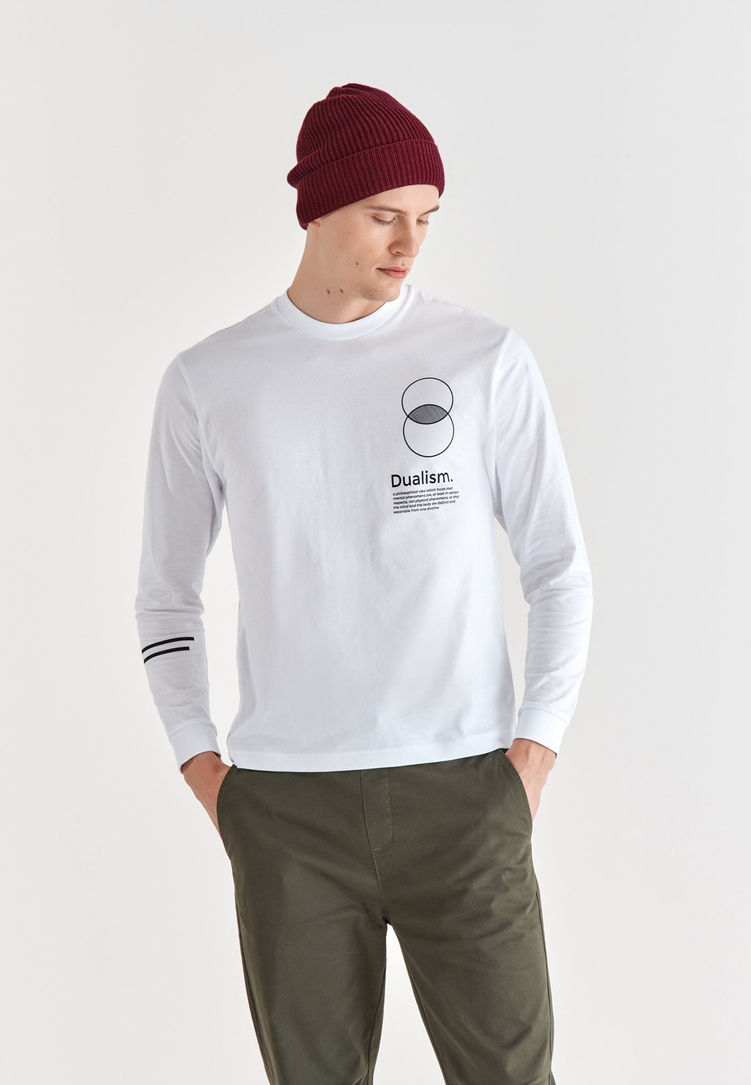 Marškinėliai ilgomis rankovėmis M21WF-TL-049-B