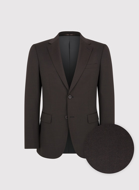 Rudas kostiuminis švarkas