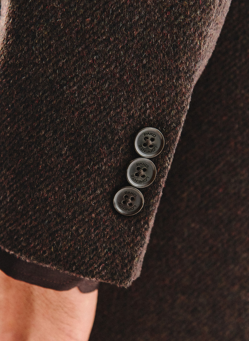 Rudas dvieilis vyriškas lietpaltis