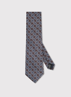 Rudas vyriškas kaklaraištis