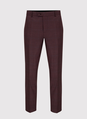 Vyšninės kostiuminės kelnės subtiliais langais