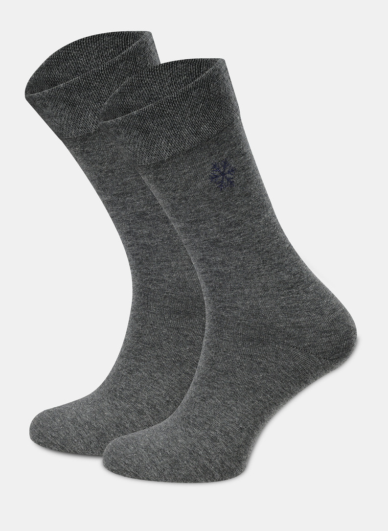 Vyriškų kojinių švenčių raštais komplektas