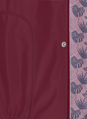 Raudona trumpa vyriška striukė