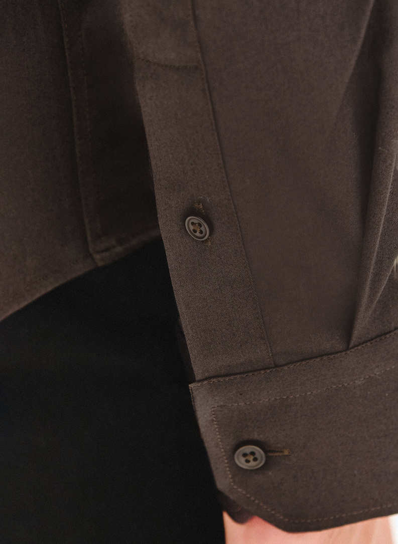 Rudi vyriški marškiniai