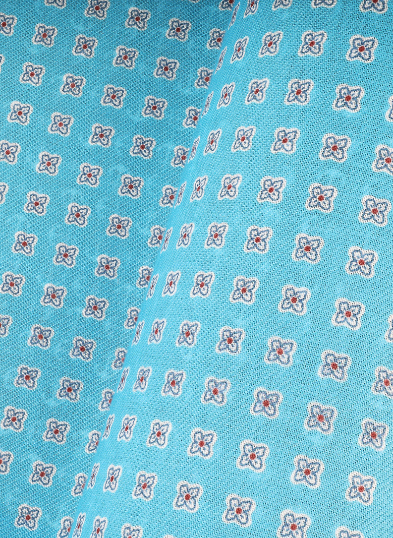 Dvipusė vyriška kišeninė nosinaitė su inkarais