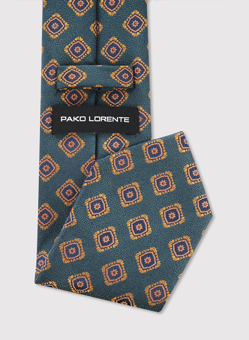 Žalias vyriškas kaklaraištis