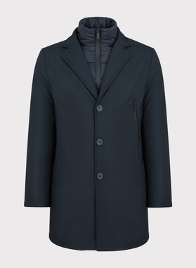 Tamsiai mėlynas vyriškas lietpaltis P22WF-7X-008-G-0