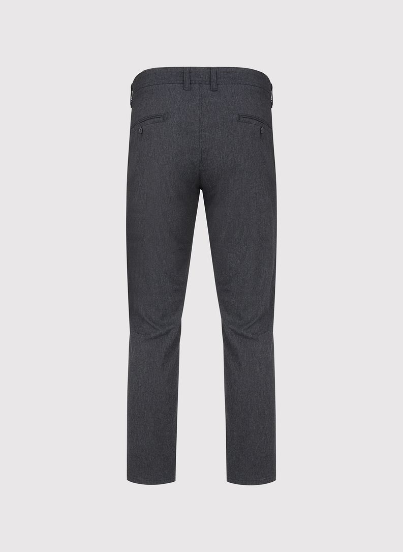 Grafito spalvos vyriškos „chino“ kelnės