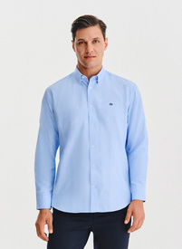 Mėlyni vyriški marškiniai