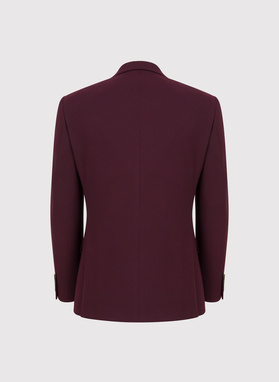 Tamsiai raudonas vyriškas kostiumas