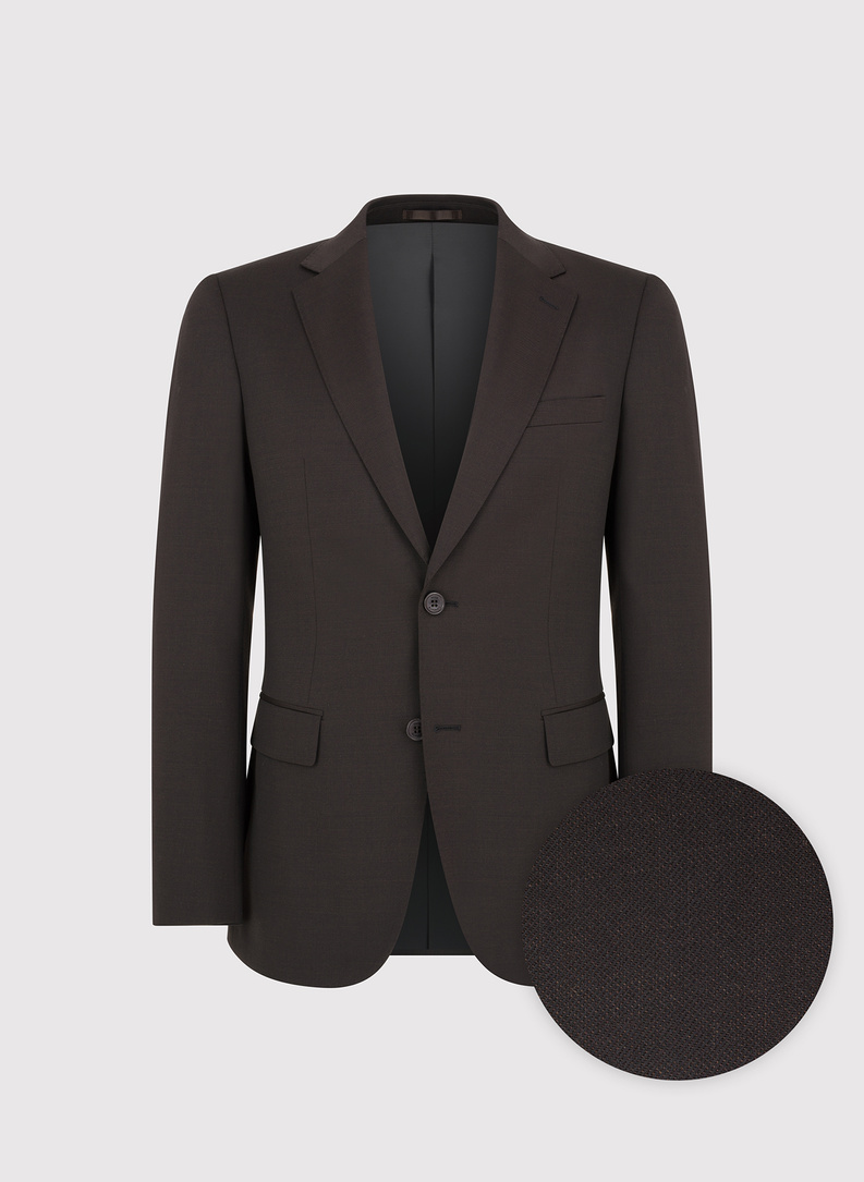 Rudas kostiuminis švarkas