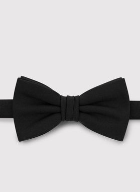 Juoda vyriška peteliškė be raštų