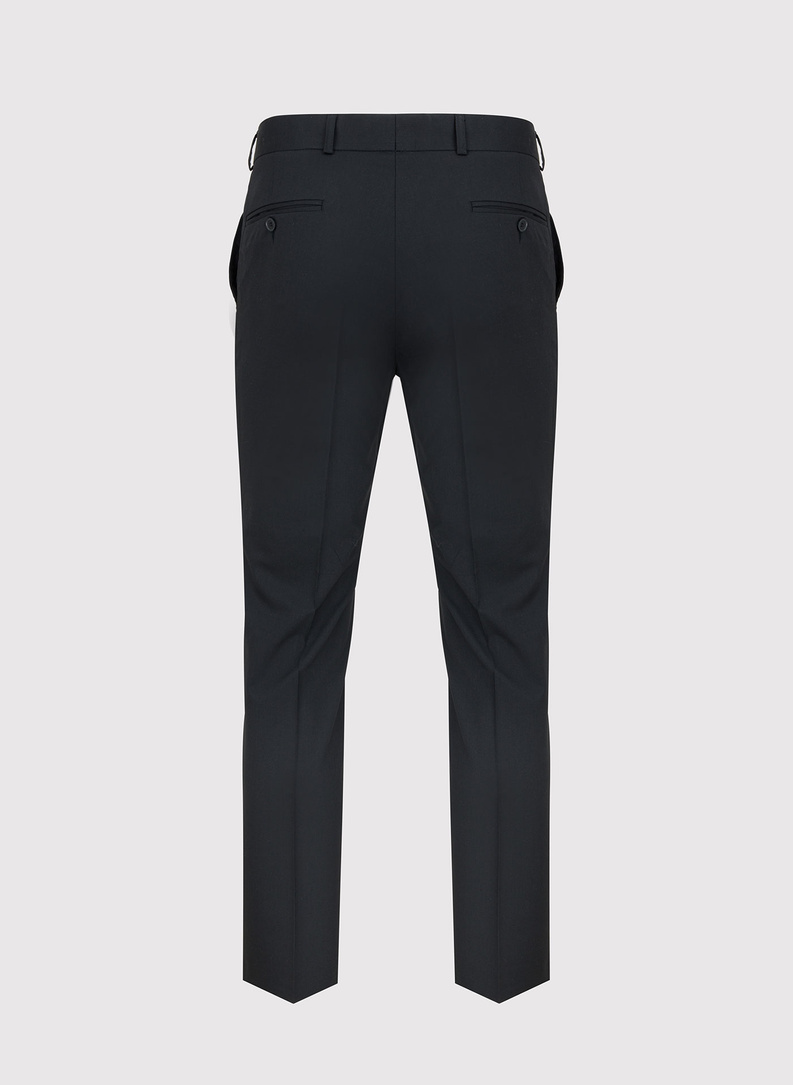 Juodos kostiuminės kelnės P000B-6G-001-C-S