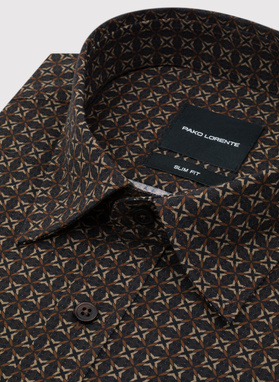 Rudi raštuoti marškiniai