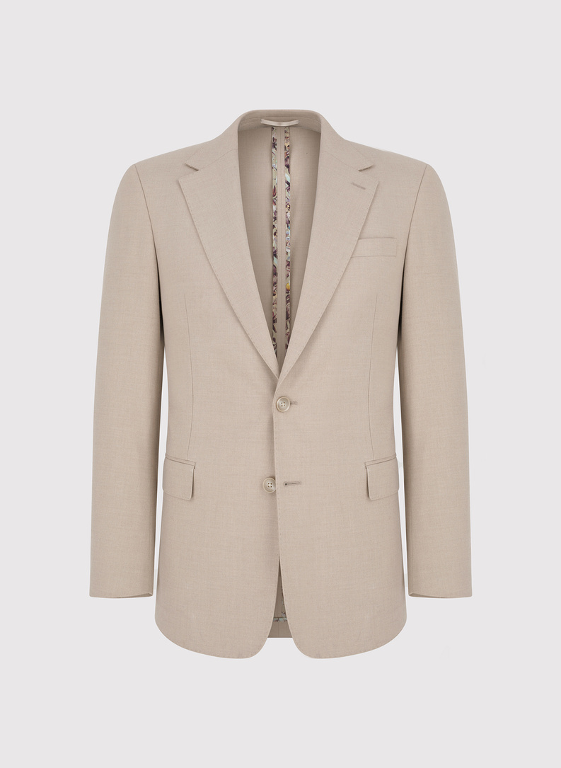 Smėlinis vyriškas švarkas