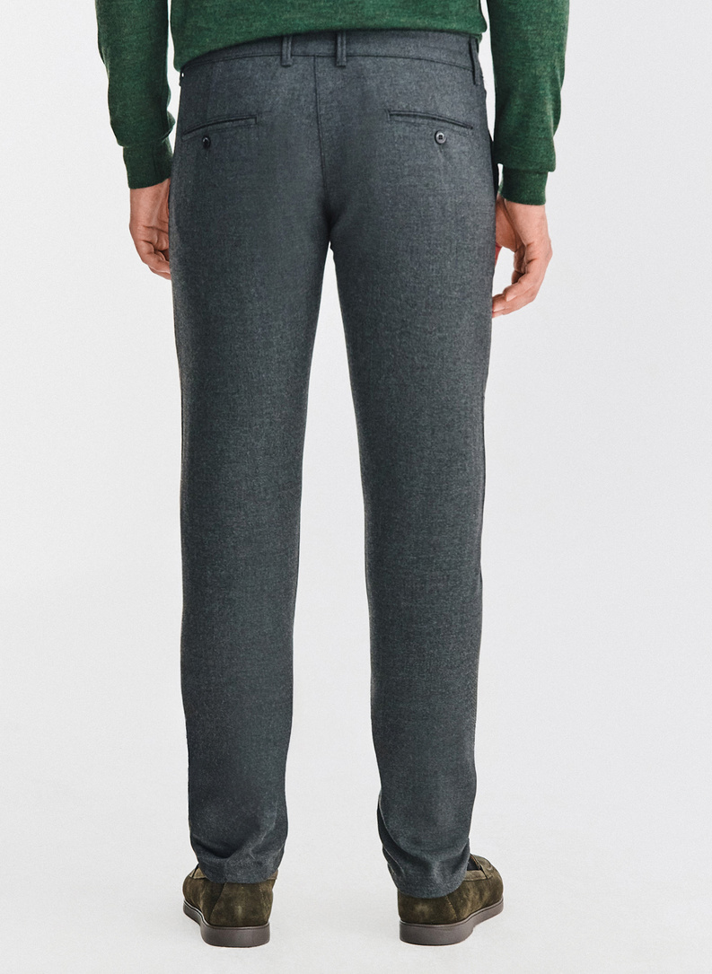 Grafito spalvos vyriškos kelnės