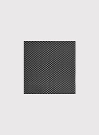 Juoda šilkinė kišeninė nosinaitė