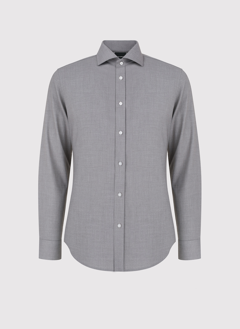 Pilki vyriški marškiniai