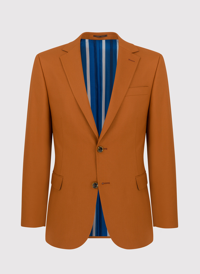 Oranžinis kostiuminis švarkas P22SF-3G-021-P-S