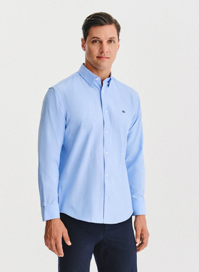 Mėlyni vyriški marškiniai