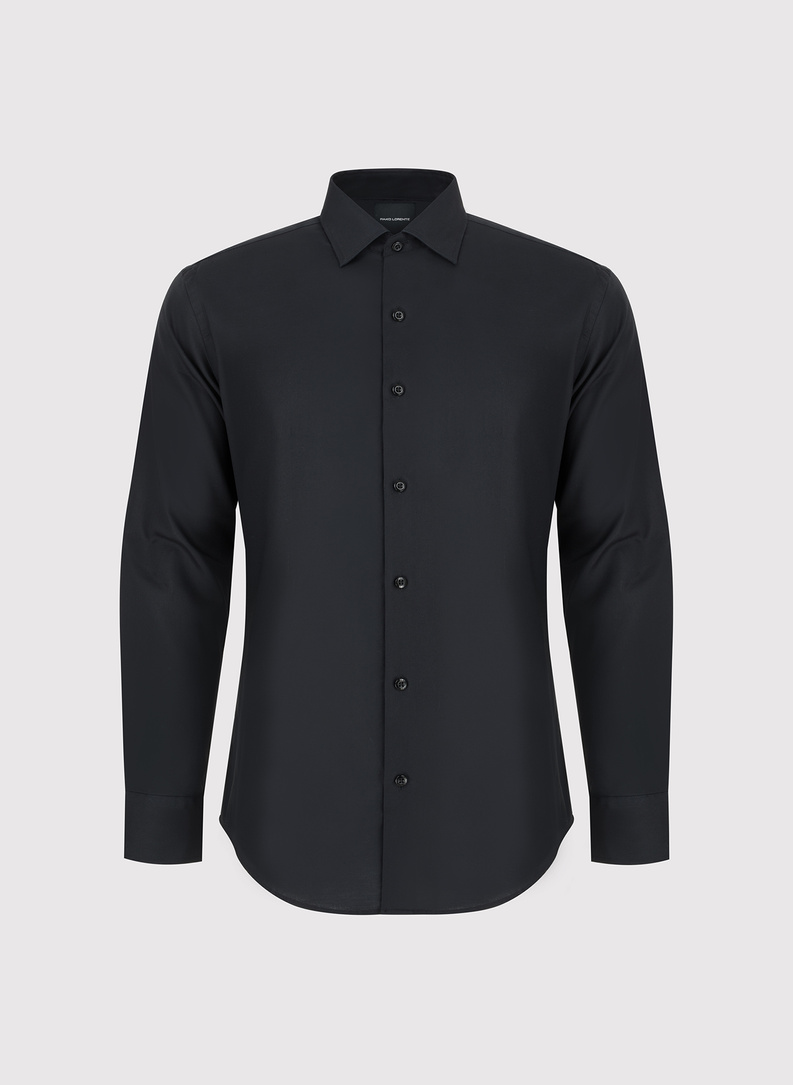 Juodi vyriški marškiniai