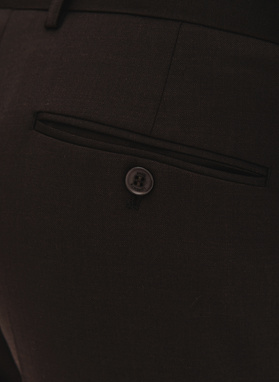 Rudos kostiuminės kelnės